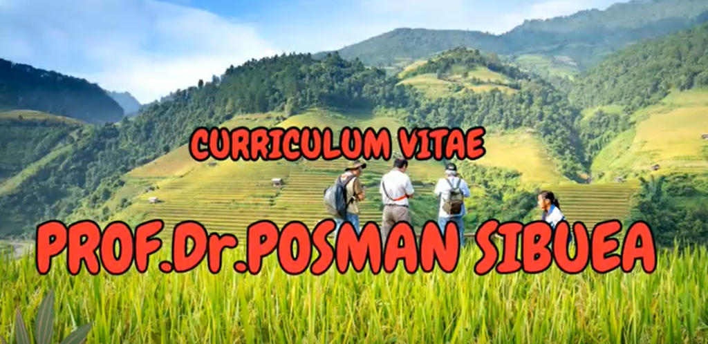 Video Curriculum Vitae Prof. Dr. Posman Sibuea